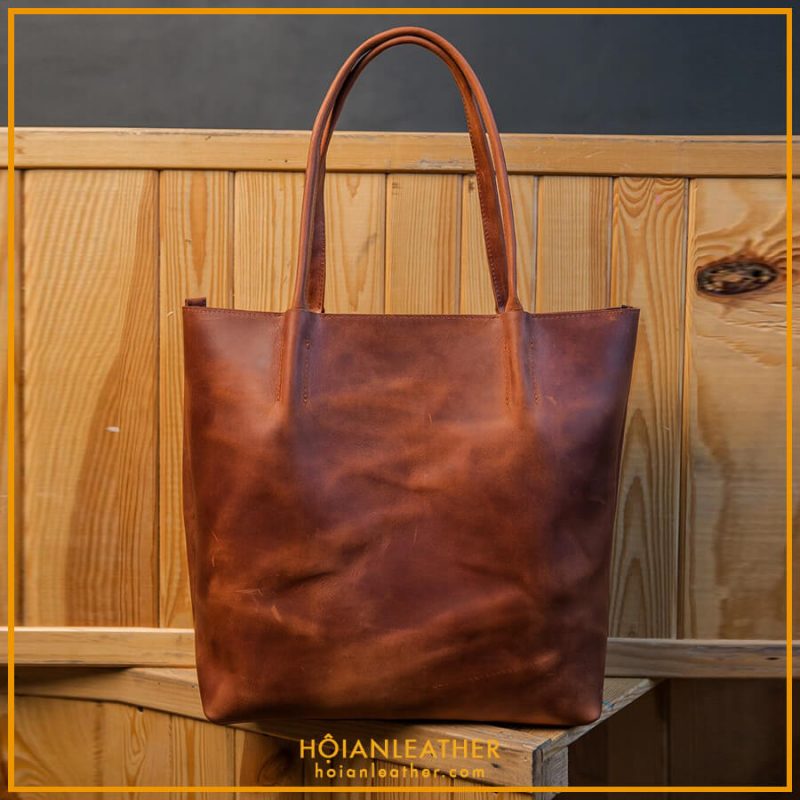 Túi xách da bò Hội An