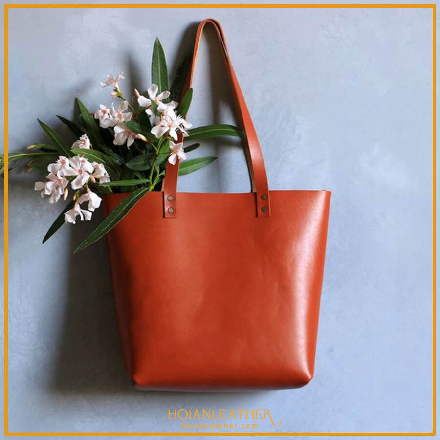 Túi tote bằng da