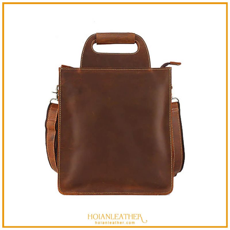 Túi tote da bò nguyên tấm dành cho nam