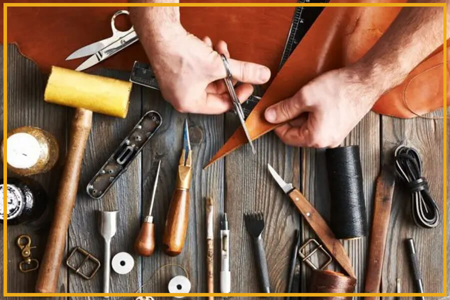 Túi tote da bò thật Hội An