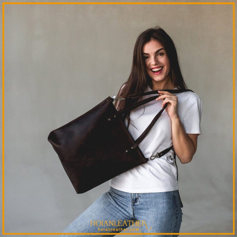 Túi xách da bò thật dành cho nữ