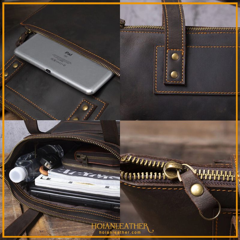 Túi xách da thật nam