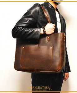 Túi xách nam da bò nguyên tấm