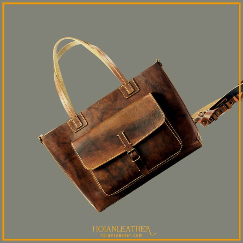 Túi xách nữ da bò thật